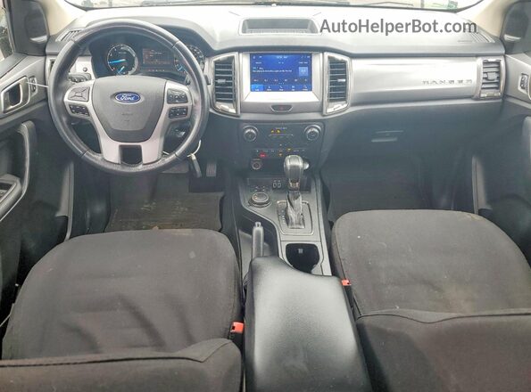 1FTER4FH7MLD49452 2021 FORD RANGER Белый Вид панели приборов