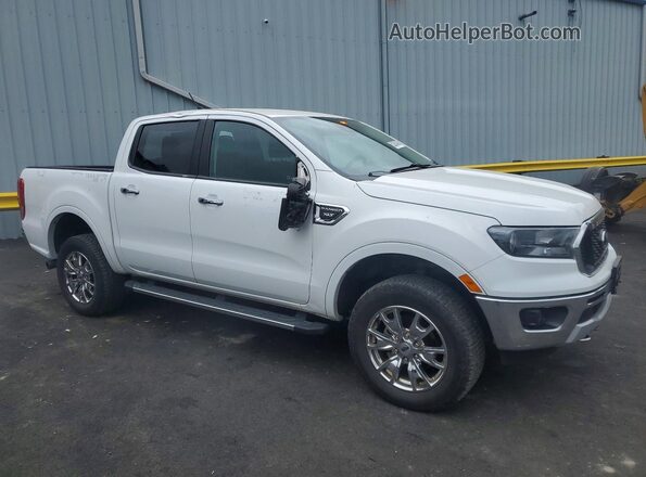 1FTER4FH7MLD49452 2021 FORD RANGER Белый Передняя правая четверть