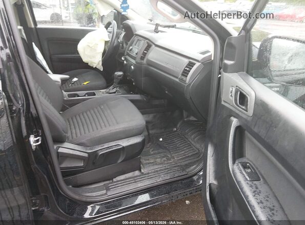 1FTER4FH7MLD89837 2021 FORD RANGER Черный Вид салона спереди