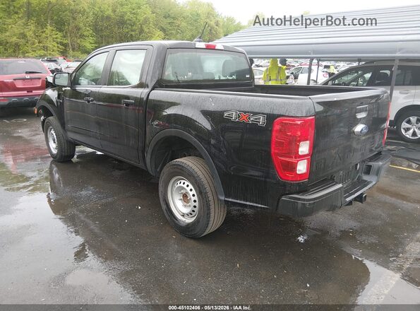 1FTER4FH7MLD89837 2021 FORD RANGER Черный Задняя левая четверть
