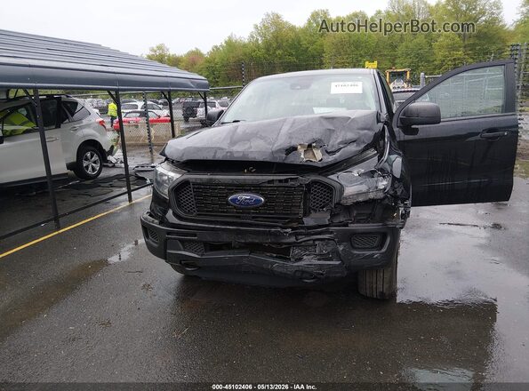 1FTER4FH7MLD89837 2021 FORD RANGER Черный Вид спереди