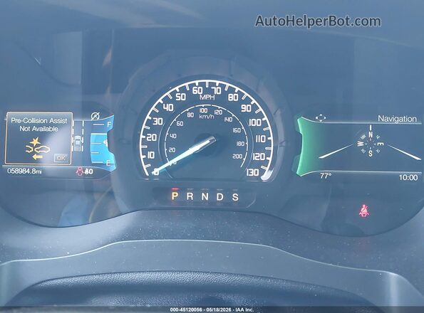 1FTER4FH8KLA07425 2019 FORD RANGER Белый Вид задних сидений