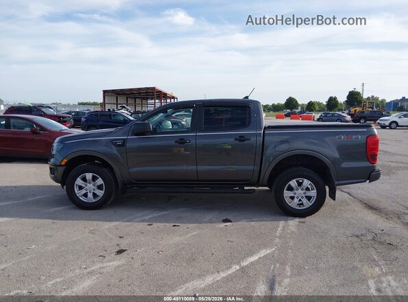 1FTER4FH8KLA94288 2019 FORD RANGER Gray 360 interior view