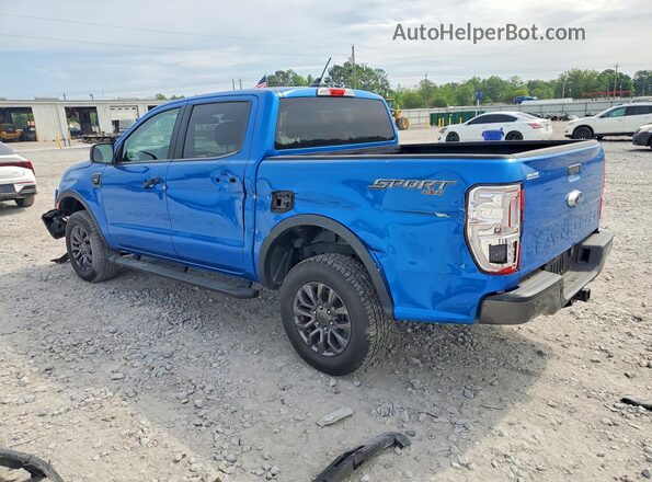 1FTER4FH8MLD55857 2021 FORD RANGER Blue Հետևի ձախ