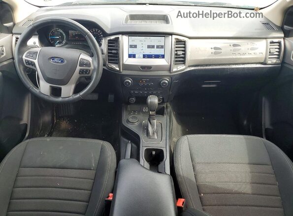 1FTER4FH8MLD55857 2021 FORD RANGER Blue Առջևի վահանակի տեսք
