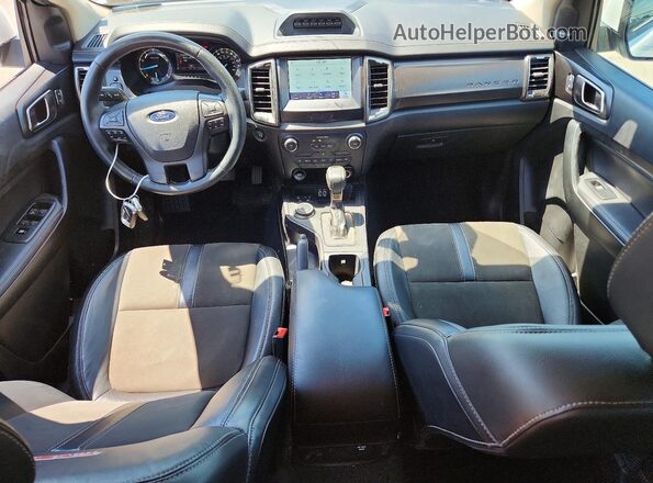 1FTER4FH8PLE05483 2023 FORD RANGER White Dashboard view