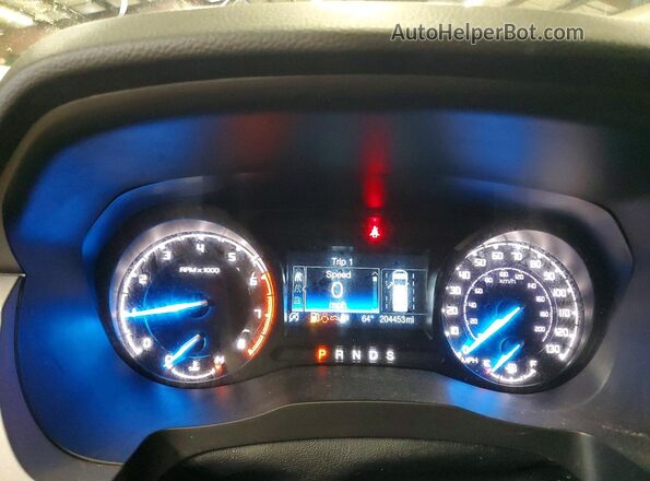 1FTER4FH9KLA43303 2019 FORD RANG Black Вид щитка приладів