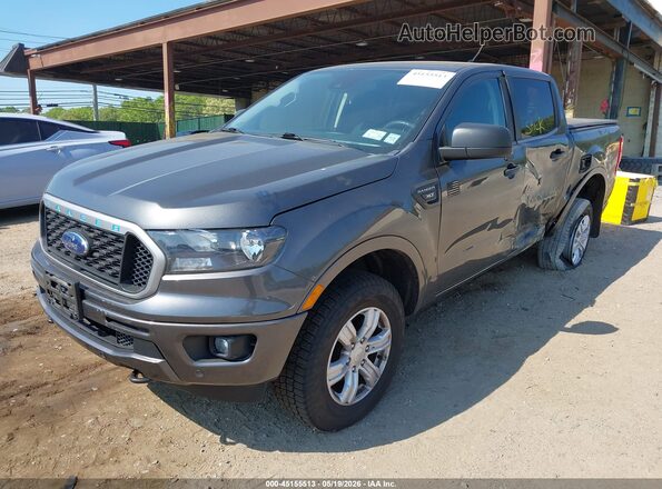 1FTER4FH9KLB04407 2019 FORD RANGER Gray 