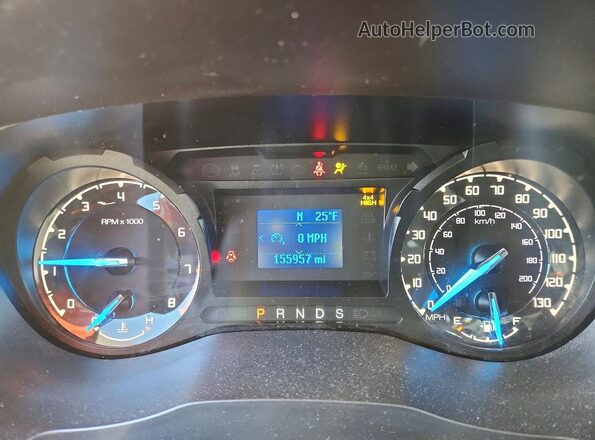 1FTER4FH9KLB17660 2019 FORD RANGER Белый Вид щитка приборов