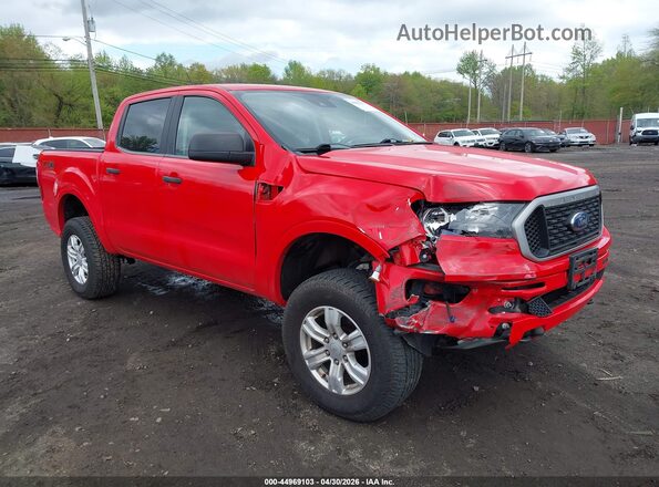 1FTER4FH9LLA21559 2020 FORD RANG Red Widok z przodu
