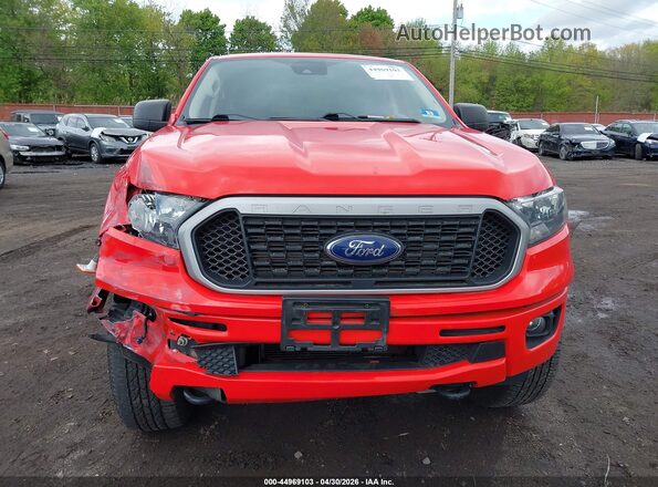 1FTER4FH9LLA21559 2020 FORD RANG Red Widok zestawu wskaźników