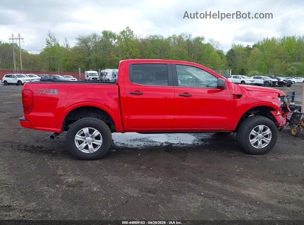 1FTER4FH9LLA21559 2020 FORD RANG Red Widok wnętrza z tyłu