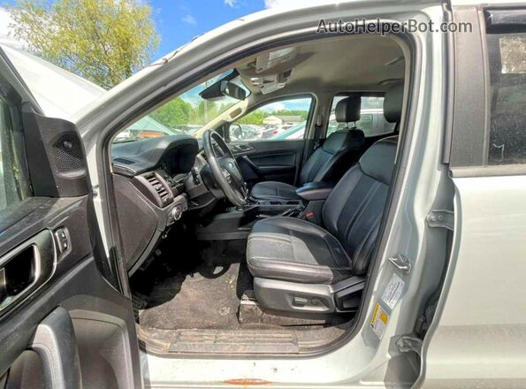 1FTER4FH9MLE00899 2021 FORD RANGER Silver Առջևի վահանակի տեսք