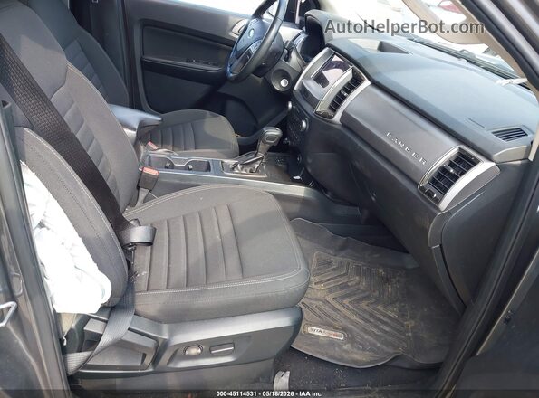 1FTER4FH9NLD05888 2022 FORD RANGER Gray Widok wnętrza z przodu
