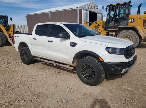 1FTER4FHXKLA38210 2019 FORD RANG Белый Передняя правая четверть