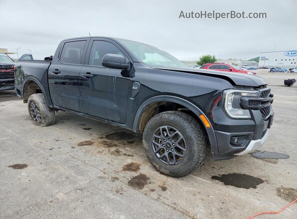 1FTER4GH1RLE03673 2024 FORD RANGER Черный Передняя правая четверть