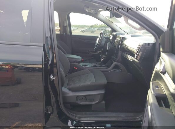 1FTER4GH1SLE24786 2025 FORD RANGER Черный Вид салона спереди