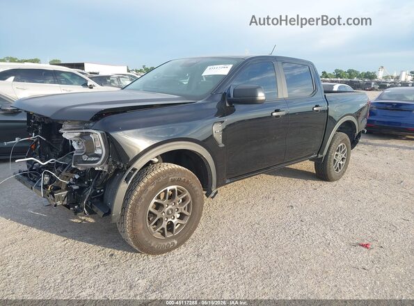 1FTER4GH1SLE24786 2025 FORD RANGER Черный Передняя левая четверть