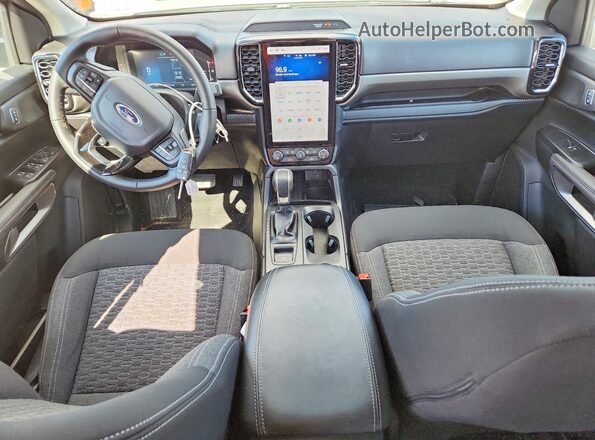 1FTER4HH0RLE64575 2024 FORD RANGER Gray Widok deski rozdzielczej