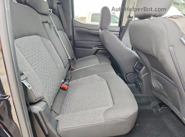 1FTER4HH1SLE51128 2025 FORD RANGER Black Vista de los asientos traseros