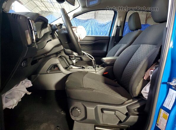1FTER4HH4SLE29561 2025 FORD RANGER Blue Widok wnętrza z przodu