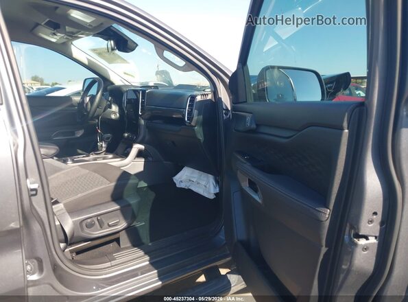 1FTER4HH7RLE34506 2024 FORD RANGER Gray Widok wnętrza z przodu