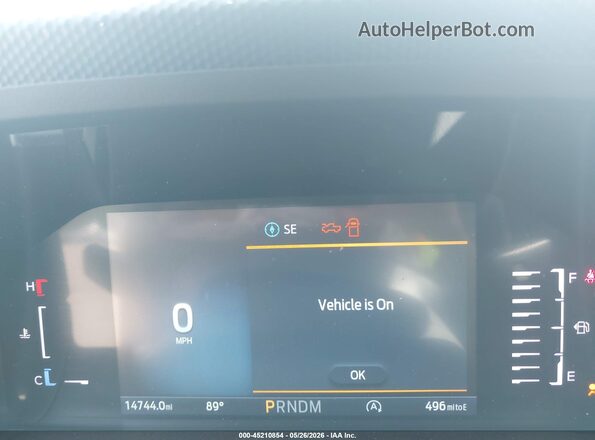 1FTER4HH9SLE29250 2025 FORD RANGER Blue Widok tylnych siedzeń