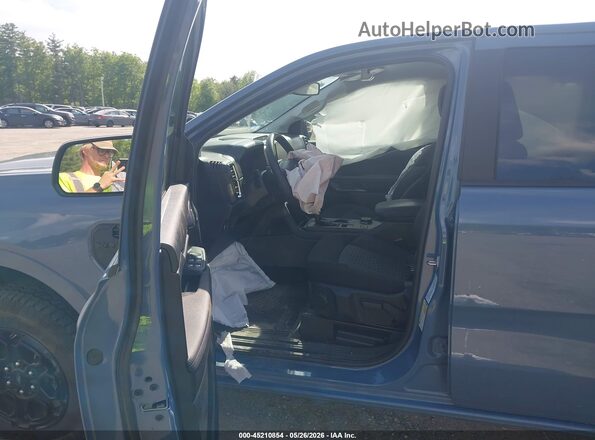 1FTER4HH9SLE29250 2025 FORD RANGER Blue Widok wnętrza z przodu