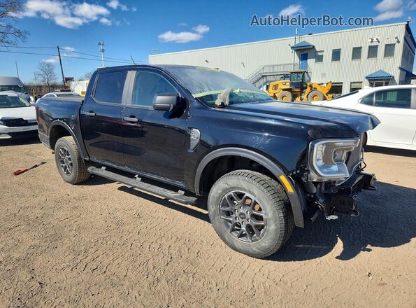 1FTER4HHXRLE42972 2024 FORD RANGER Черный Передняя правая четверть