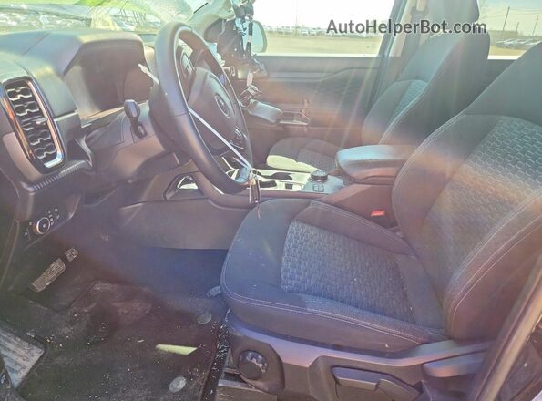 1FTER4HHXRLE42972 2024 FORD RANGER Черный Вид салона спереди