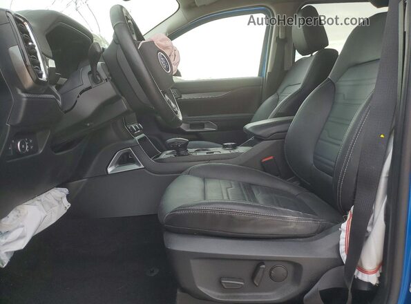 1FTER4KH9RLE11060 2024 FORD RANGER Blue Widok wnętrza z przodu