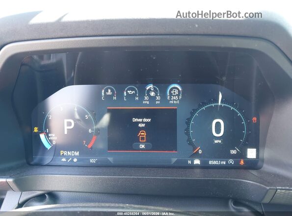 1FTER4LRXSLE02557 2025 FORD RANGER Blue Հետևի նստատեղերի տեսք
