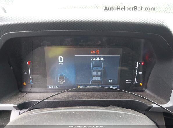 1FTER4PH1SLE74569 2025 FORD RANGER White Widok tylnych siedzeń