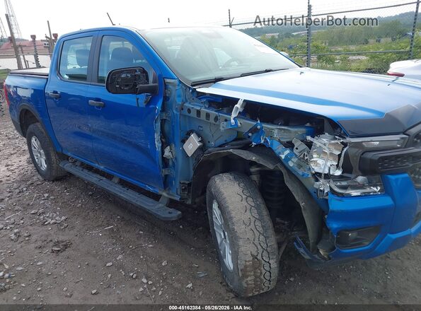 1FTER4PHXRLE00545 2024 FORD RANGER Blue Вид спереду