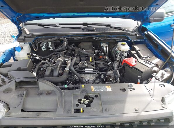 1FTER4PHXRLE00545 2024 FORD RANGER Blue Вид ззаду