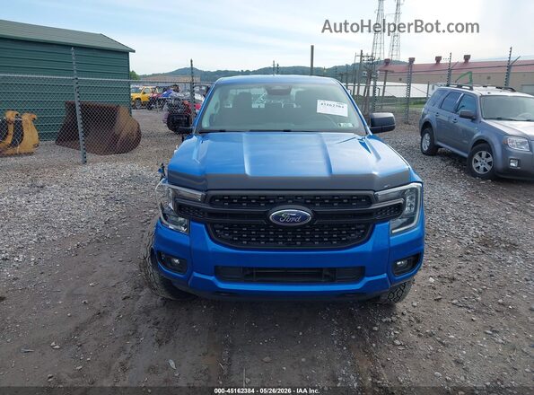 1FTER4PHXRLE00545 2024 FORD RANGER Blue Вид задньої частини салону