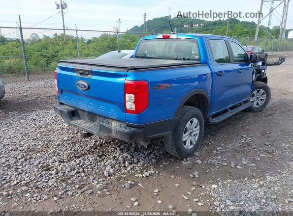1FTER4PHXRLE00545 2024 FORD RANGER Blue Задня права чверть