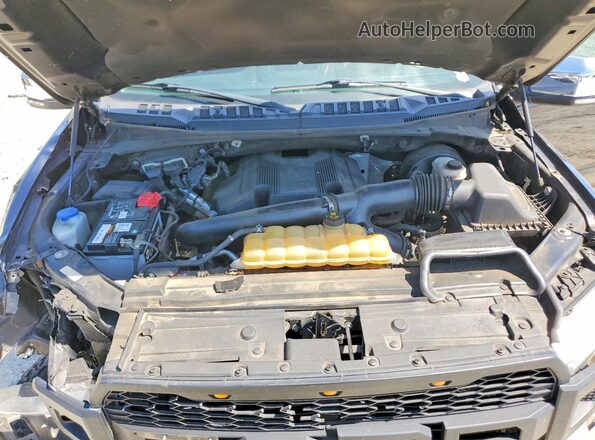 1FTEW1C46KFC01149 2019 FORD F150 Black უკანა სალონის ხედი