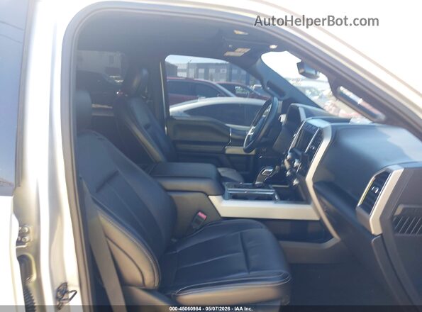 1FTEW1C47KFD50170 2019 FORD F150 Silver Front interior view