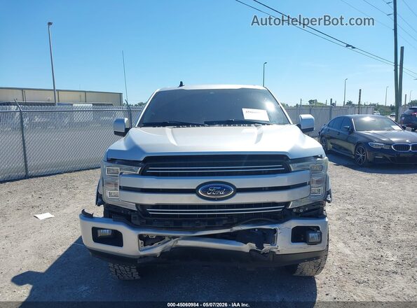 1FTEW1C47KFD50170 2019 FORD F150 Silver Front view