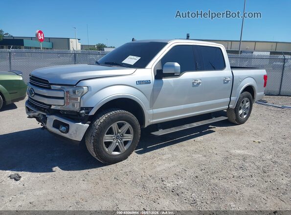 1FTEW1C47KFD50170 2019 FORD F150 Silver Front left