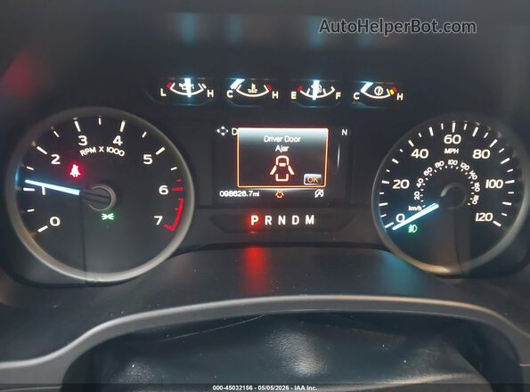 1FTEW1C50JKC90845 2018 FORD F150 Red Հետևի նստատեղերի տեսք