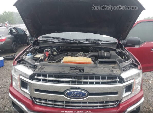 1FTEW1C50JKC90845 2018 FORD F150 Red Հետևի տեսք