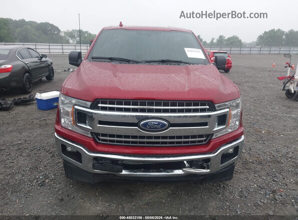 1FTEW1C50JKC90845 2018 FORD F150 Red Սարքավորումների վահանակի տեսք