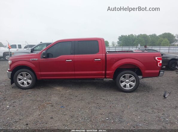 1FTEW1C50JKC90845 2018 FORD F150 Red Սալոնի 360 աստիճան տեսք