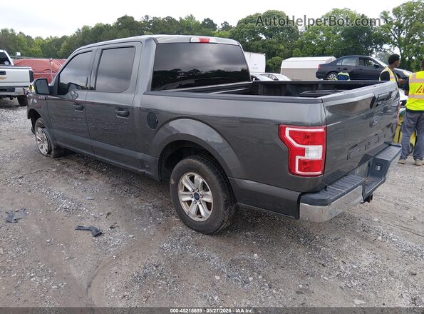 1FTEW1C50KFB20429 2019 FORD F150 Gray Задня ліва чверть
