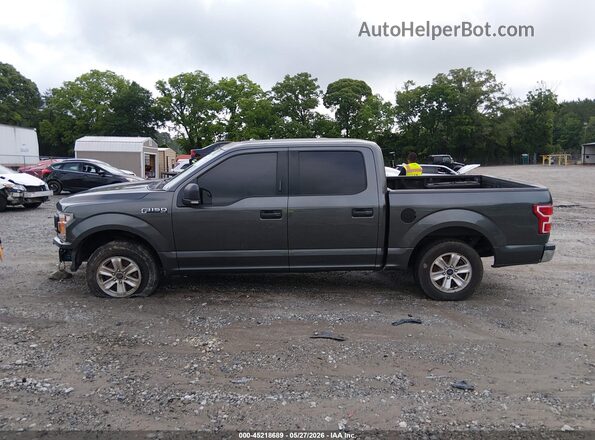 1FTEW1C50KFB20429 2019 FORD F150 Gray Панорамний вид салону 360°