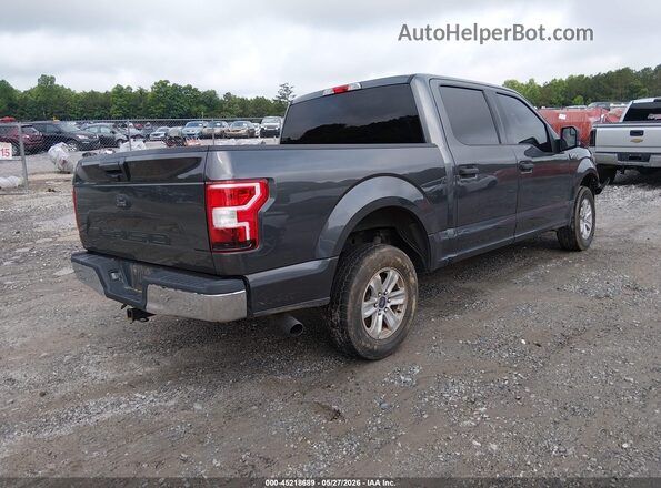 1FTEW1C50KFB20429 2019 FORD F150 Gray Задня права чверть
