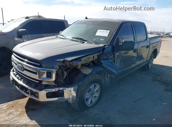 1FTEW1C50LKD51338 2020 FORD F150 Gray Передня ліва чверть