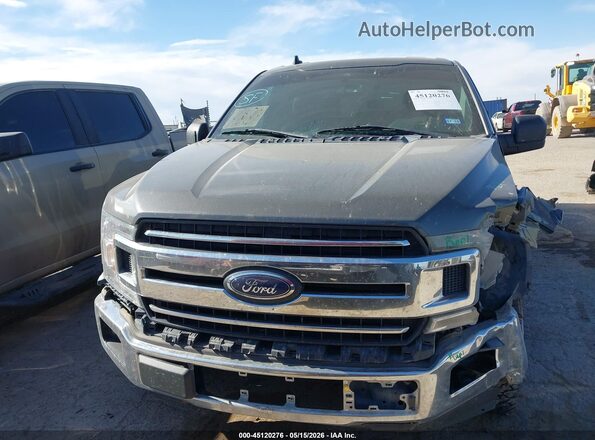 1FTEW1C50LKD51338 2020 FORD F150 Gray Вид щитка приладів